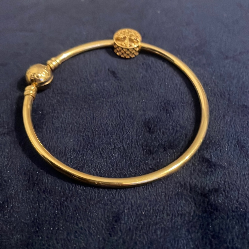 Pandora Moments 14k solid gold bracelet